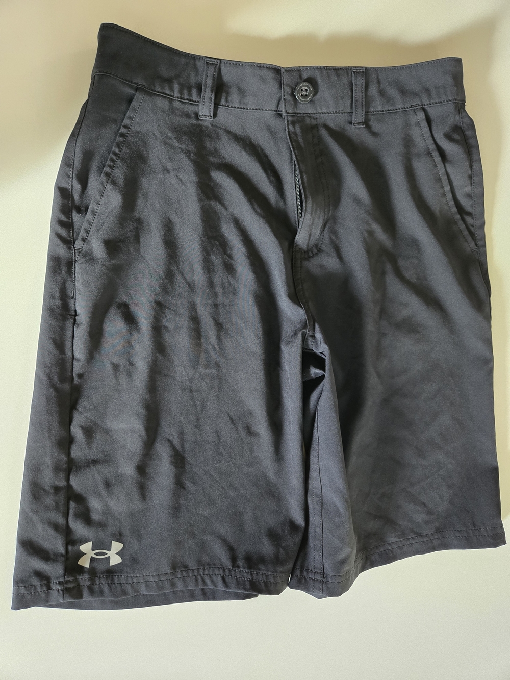 Under Armour Boy's Black Performance Shorts
